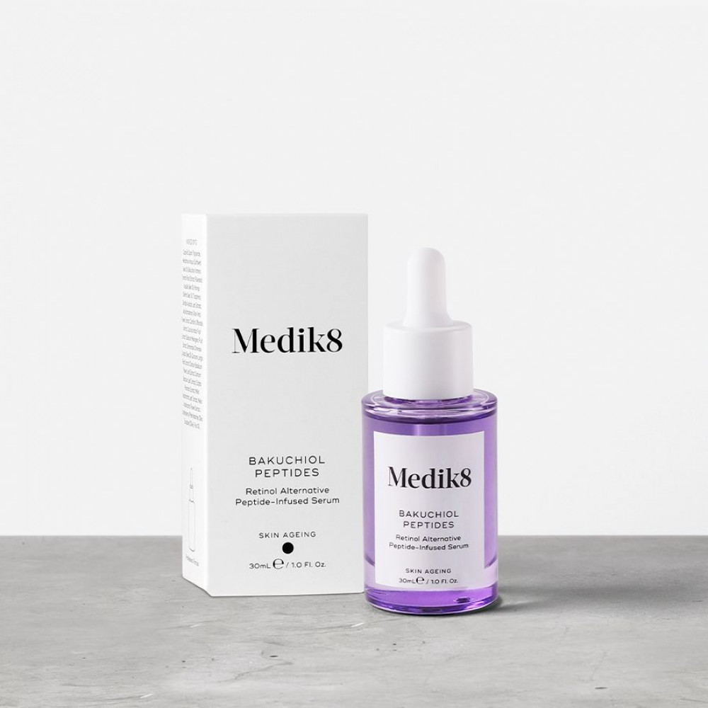 MEDIK8 BAKUCHIOL PEPTIDES-Пептидна сироватка з бакучиолом